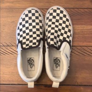 Checkered Vans